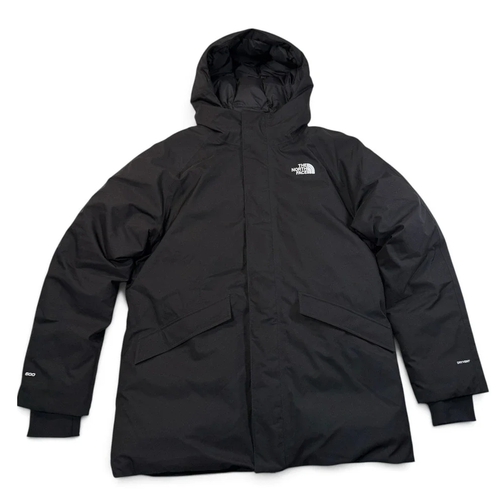 The North Face Explore Farther Parka Mens Large Black DryVent 600 Down NF0A8DNX